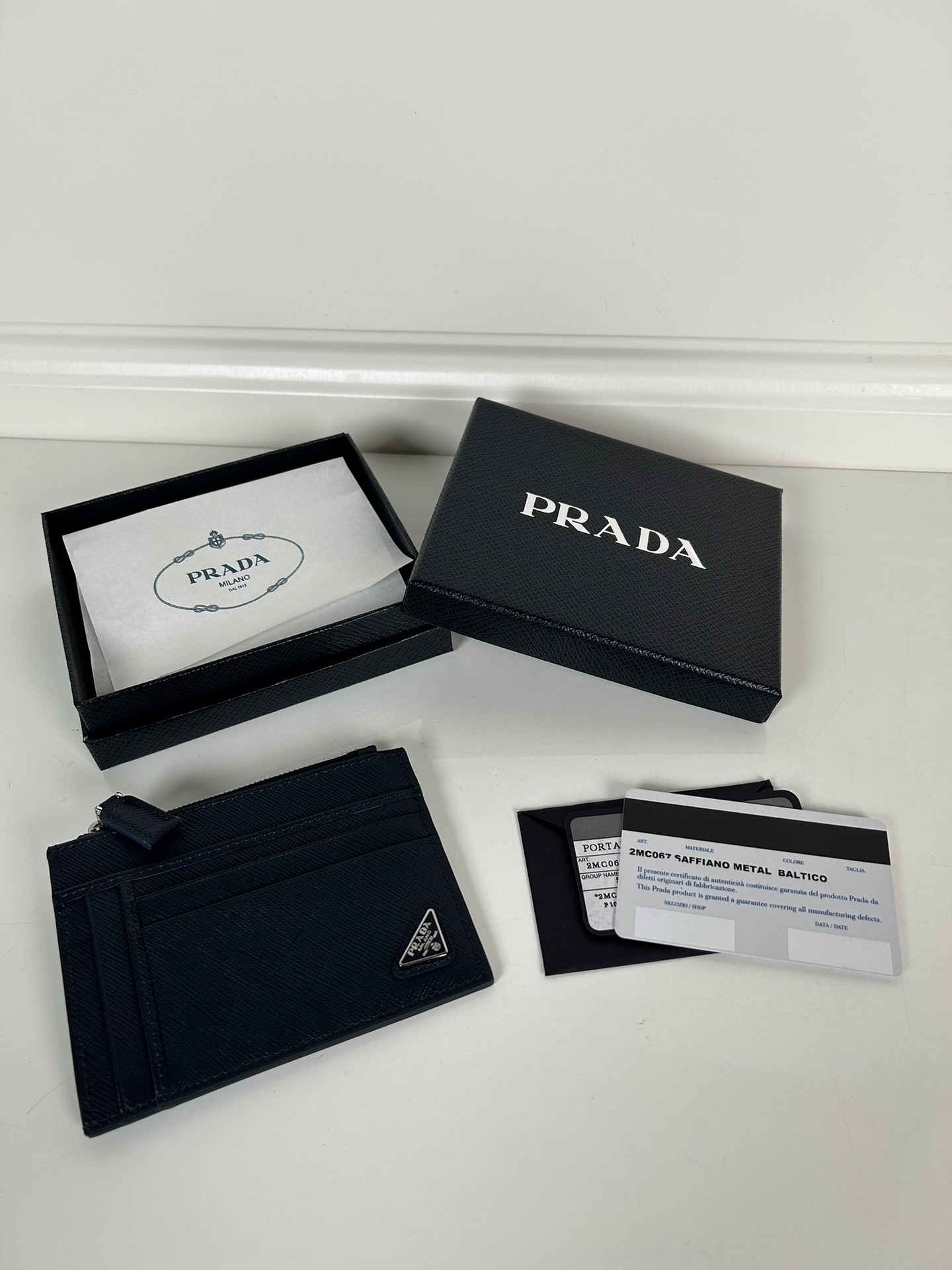 프라다 Prada 2MC067 카드 가방 12CM
