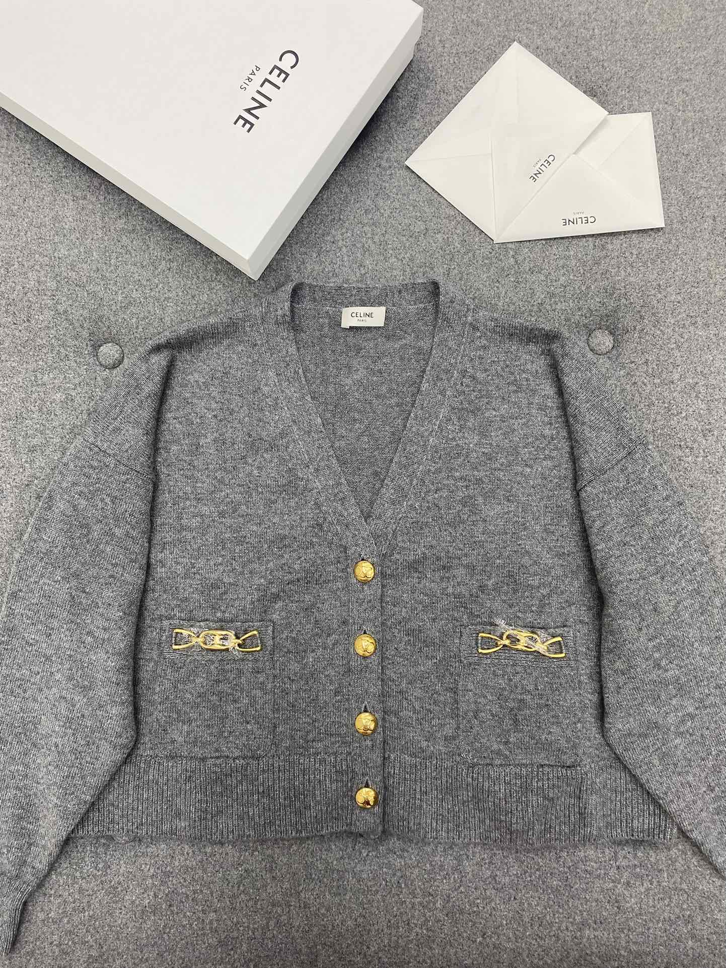 셀린느 CELINE 가디건