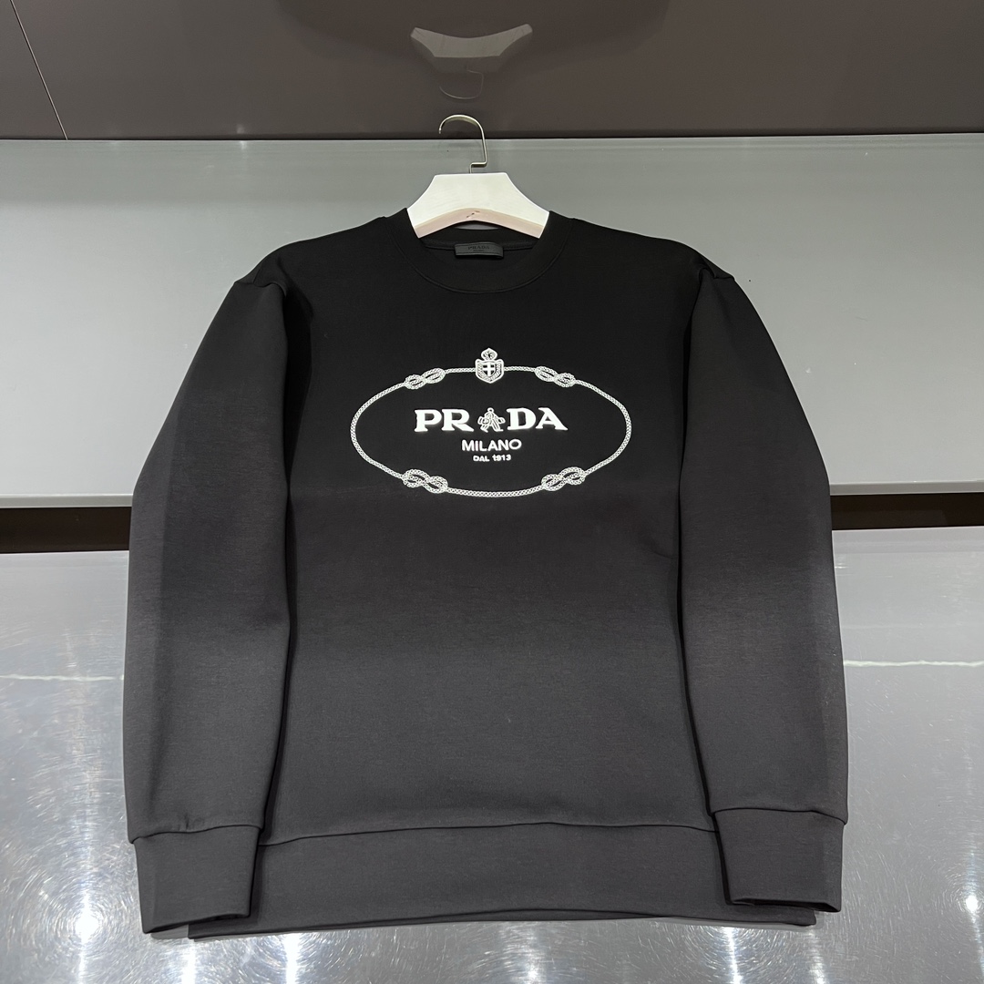 프라다 Prada 라운드 맨투맨