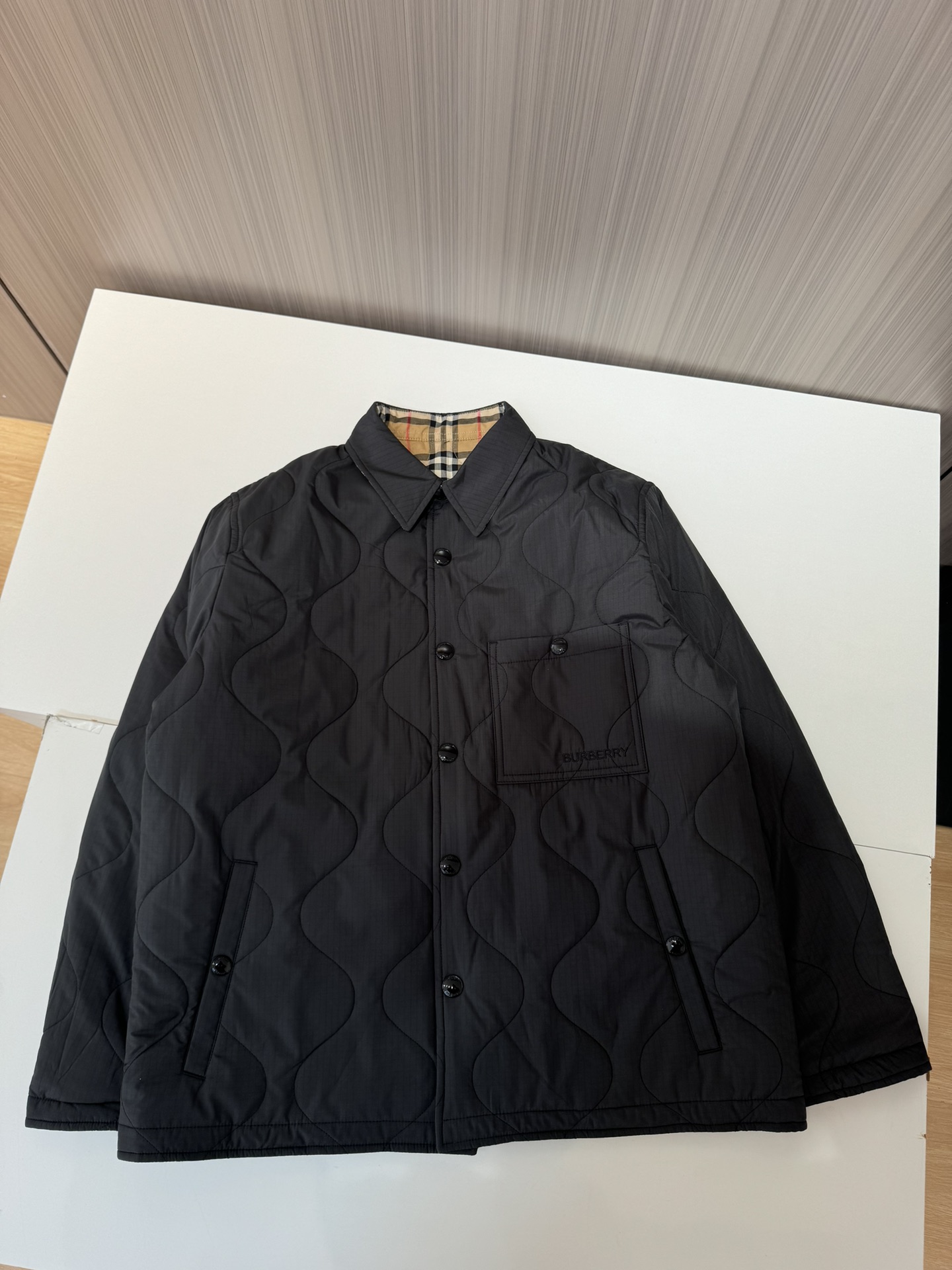 버버리 Burberry 양면   패딩 재킷