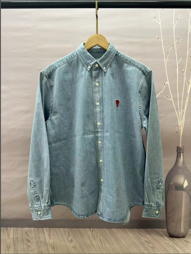 아미 파리 AMI Paris 데님셔츠