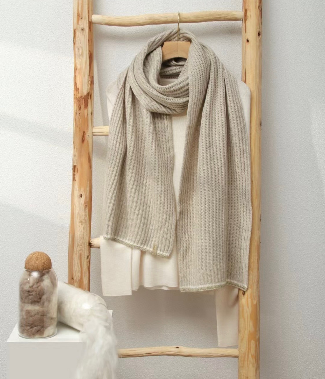 브루넬로 쿠치넬리 Brunello Cucineli  캐시미어 케이프 190×28CM