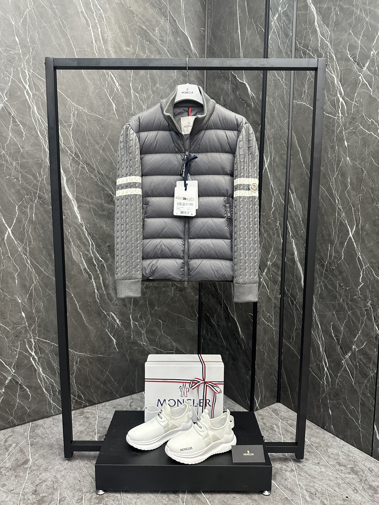 몽클레어 Moncler Galion 갈리온 니트 패딩 재킷