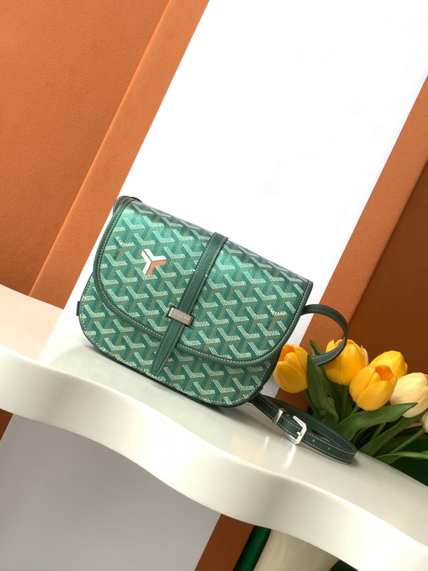 고야드 Goyard Belvedere 크로스 백 22CM