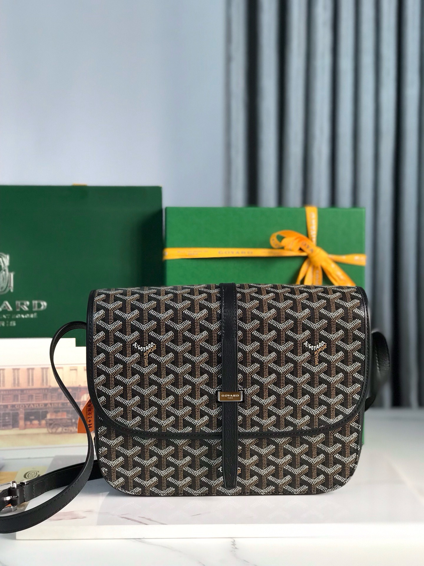 고야드 Goyard Belvedere 크로스 백 28CM