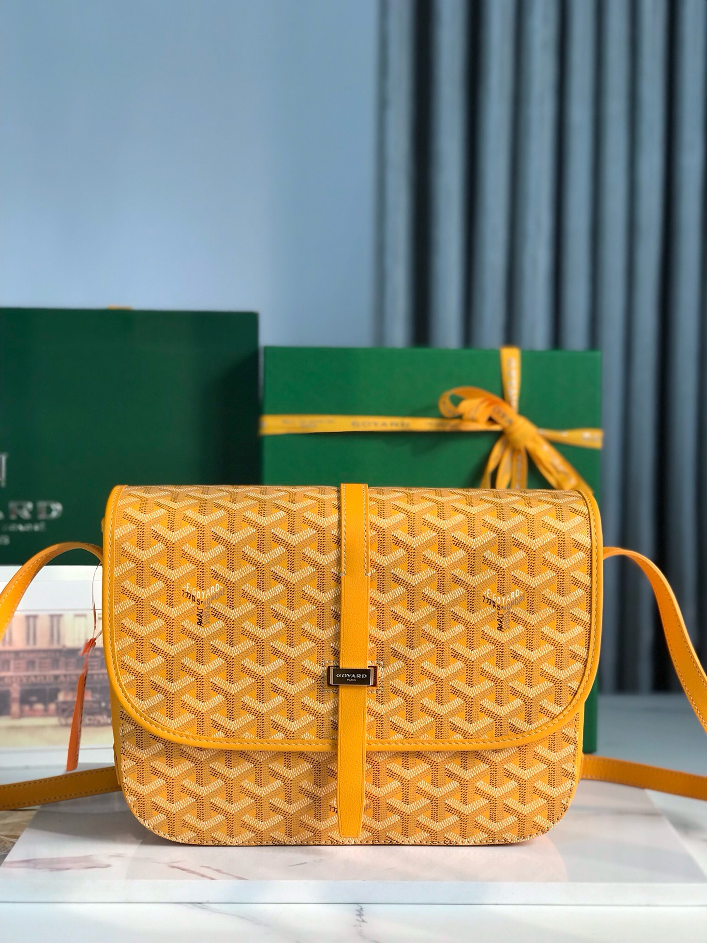 고야드 Goyard Belvedere 크로스 백 28CM