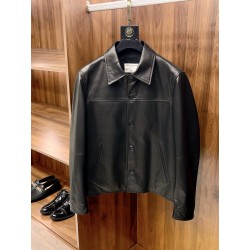 브루넬로 쿠치넬리 Brunello Cucineli 레더 재킷