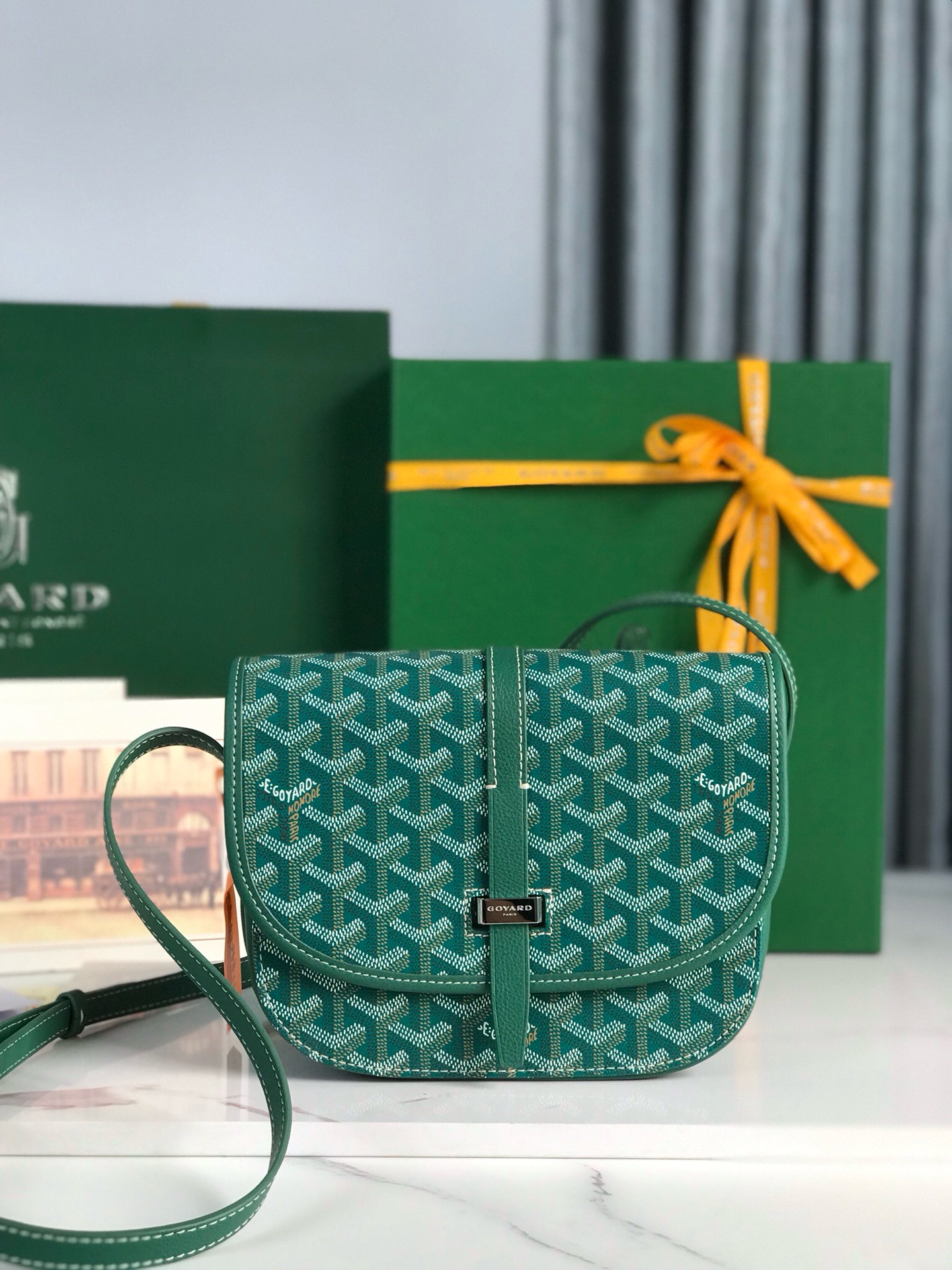 고야드 Goyard Belvedere 크로스 백 21CM