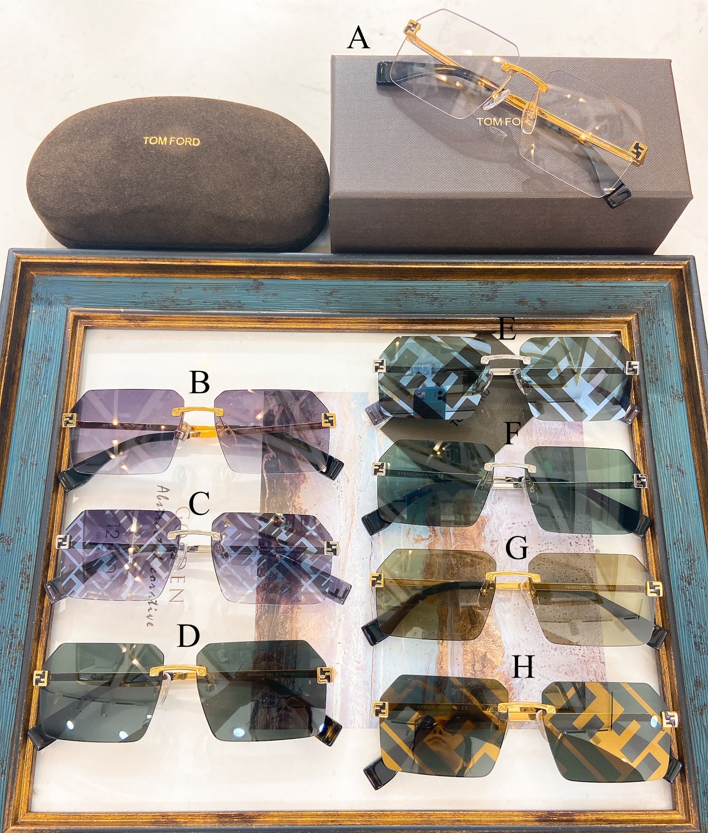톰포드 Tom Ford FE40043U 58口13-145