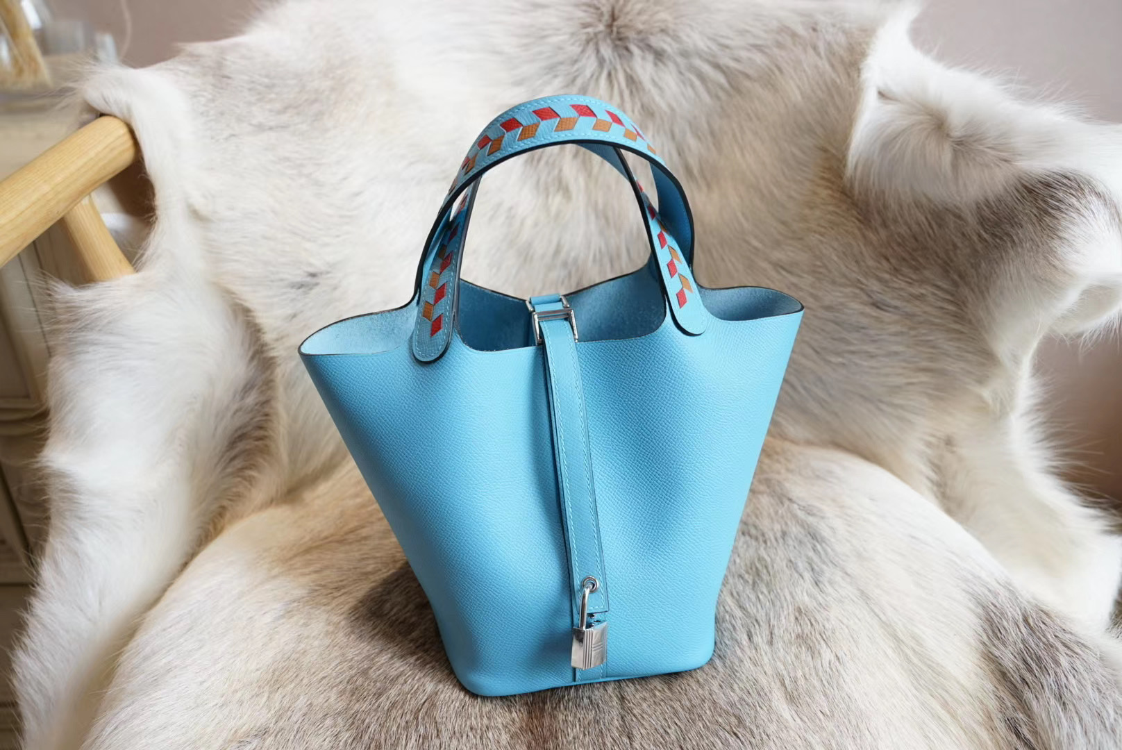 에르메스 Hermes Picotin Lock 18 Epsom