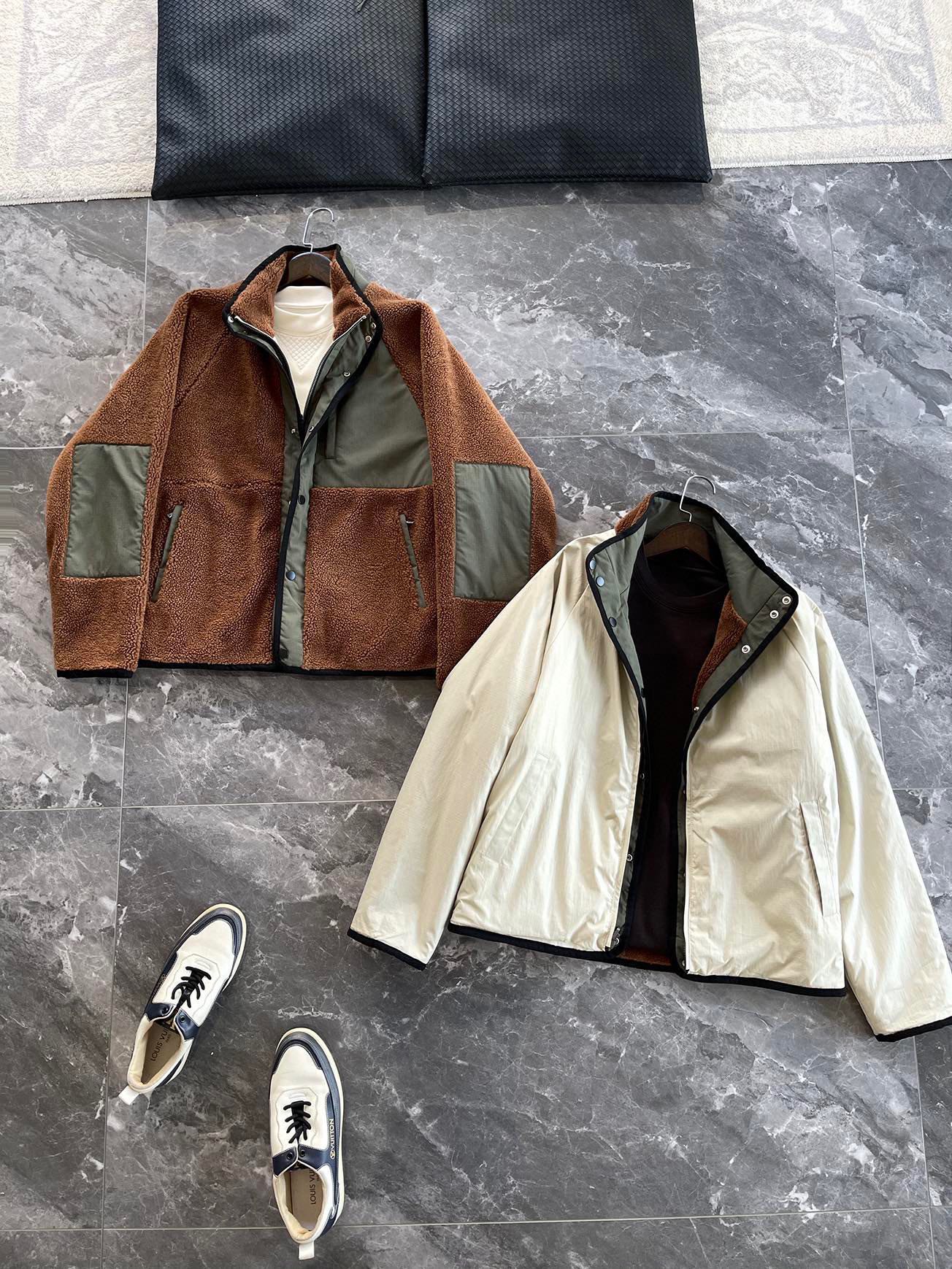 로로피아나 Loro Piana 양면 재킷