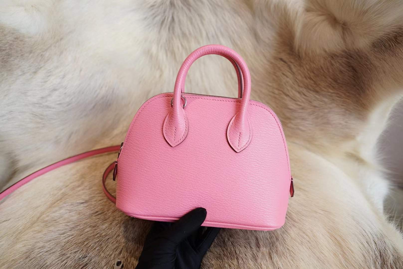 에르메스 Hermes Mini Bolide Chevre