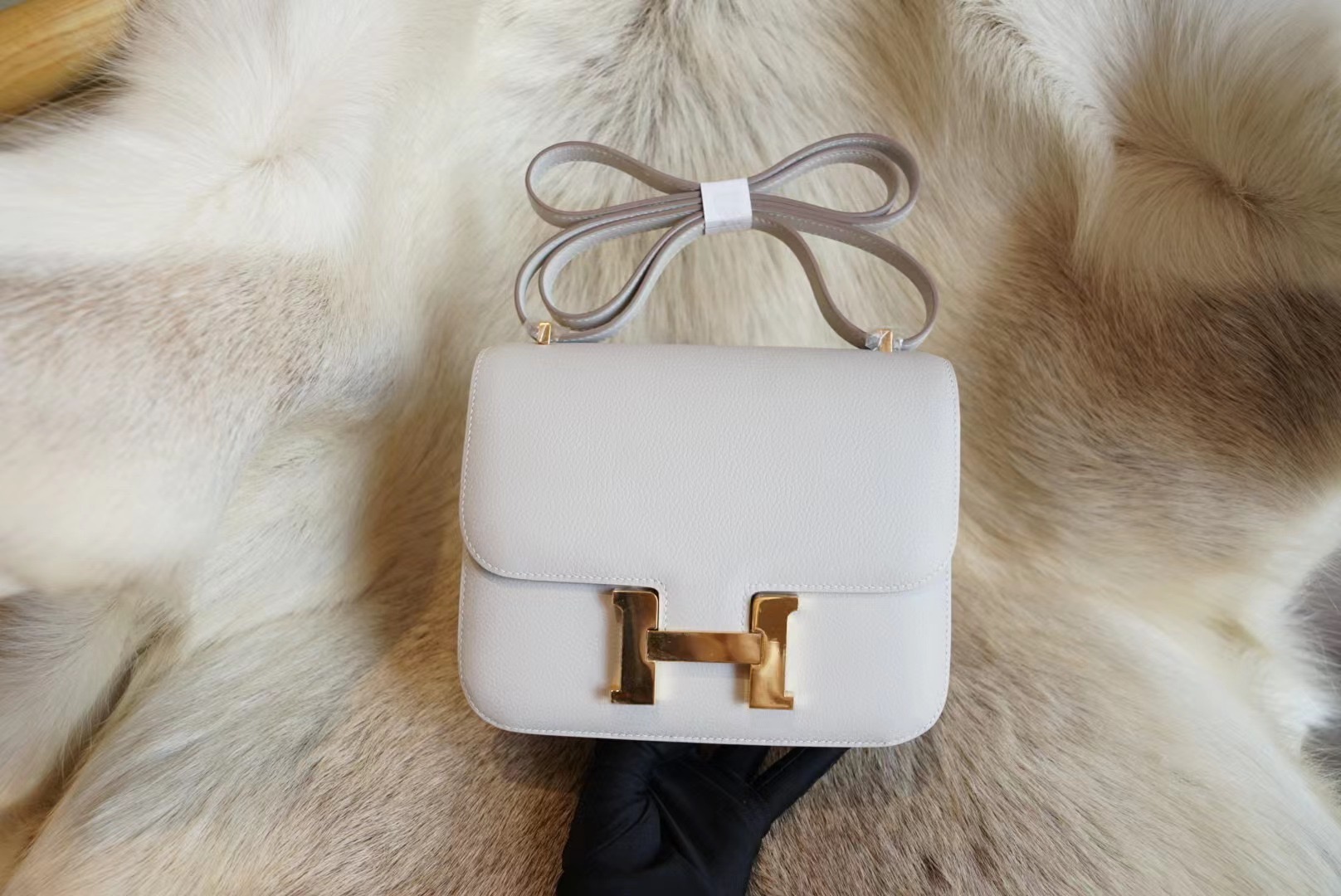 에르메스 Hermes Constance 19 evercolor