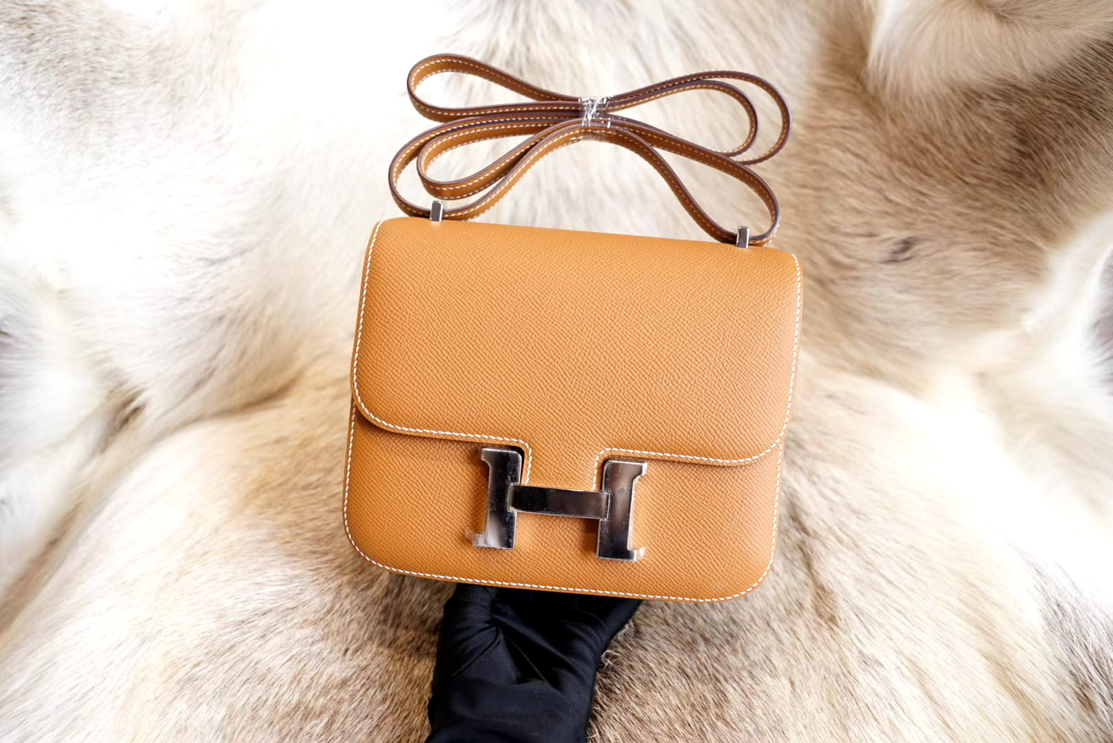 에르메스 Hermes Constance 19 evercolor