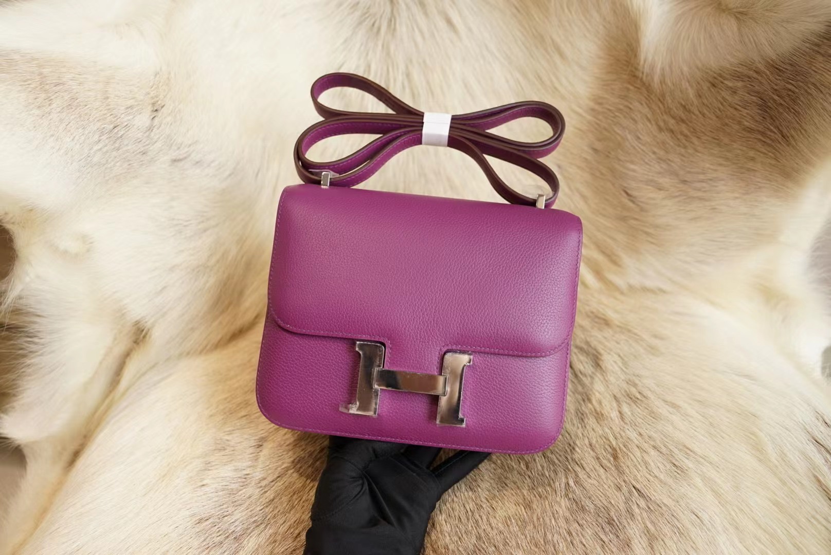 에르메스 Hermes Constance 19 evercolor