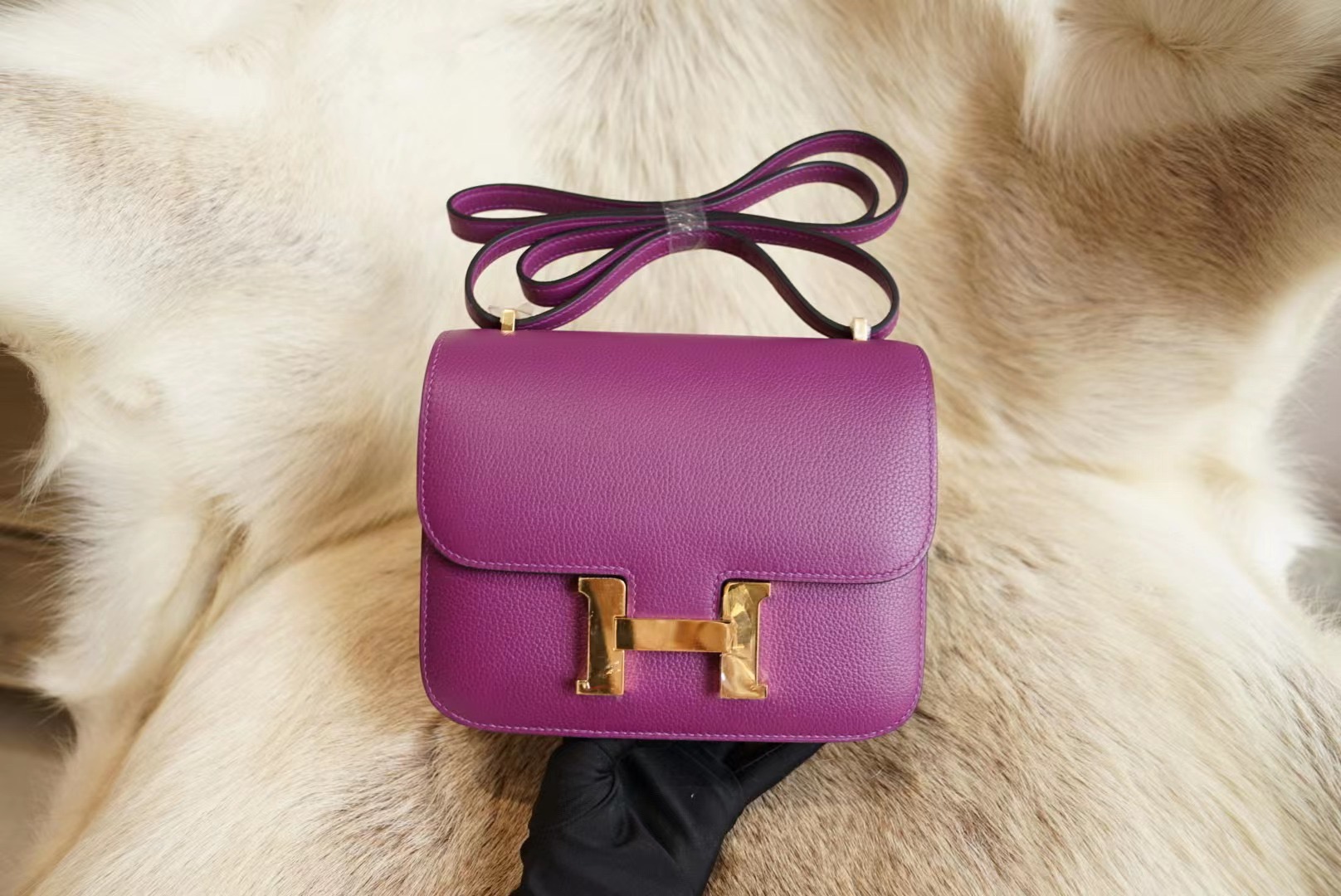 에르메스 Hermes Constance 19 evercolor