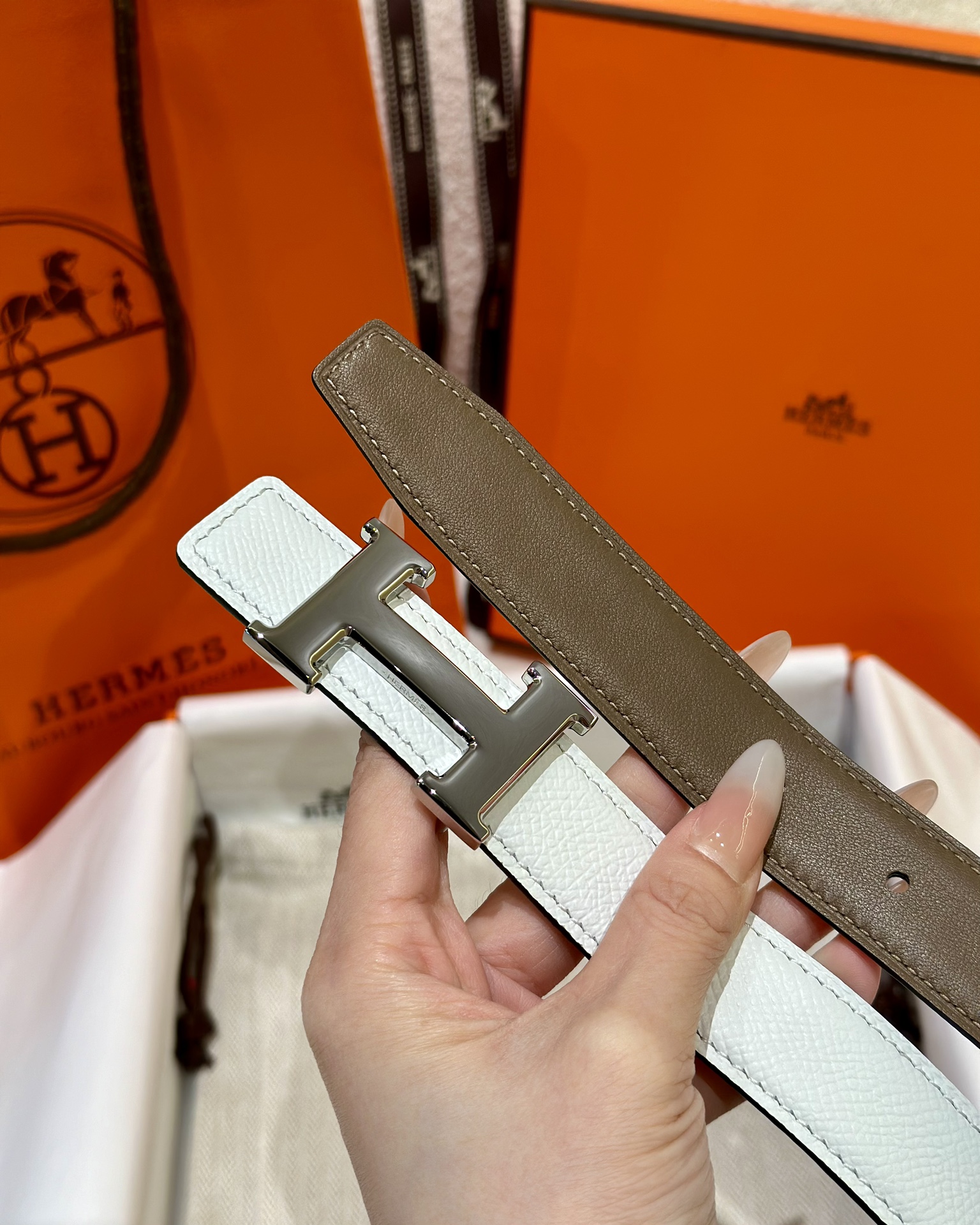 에르메스 Hermes Mini Belt 벨트 24mm