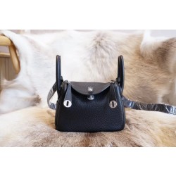 에르메스 Hermes Mini Lindy clemence