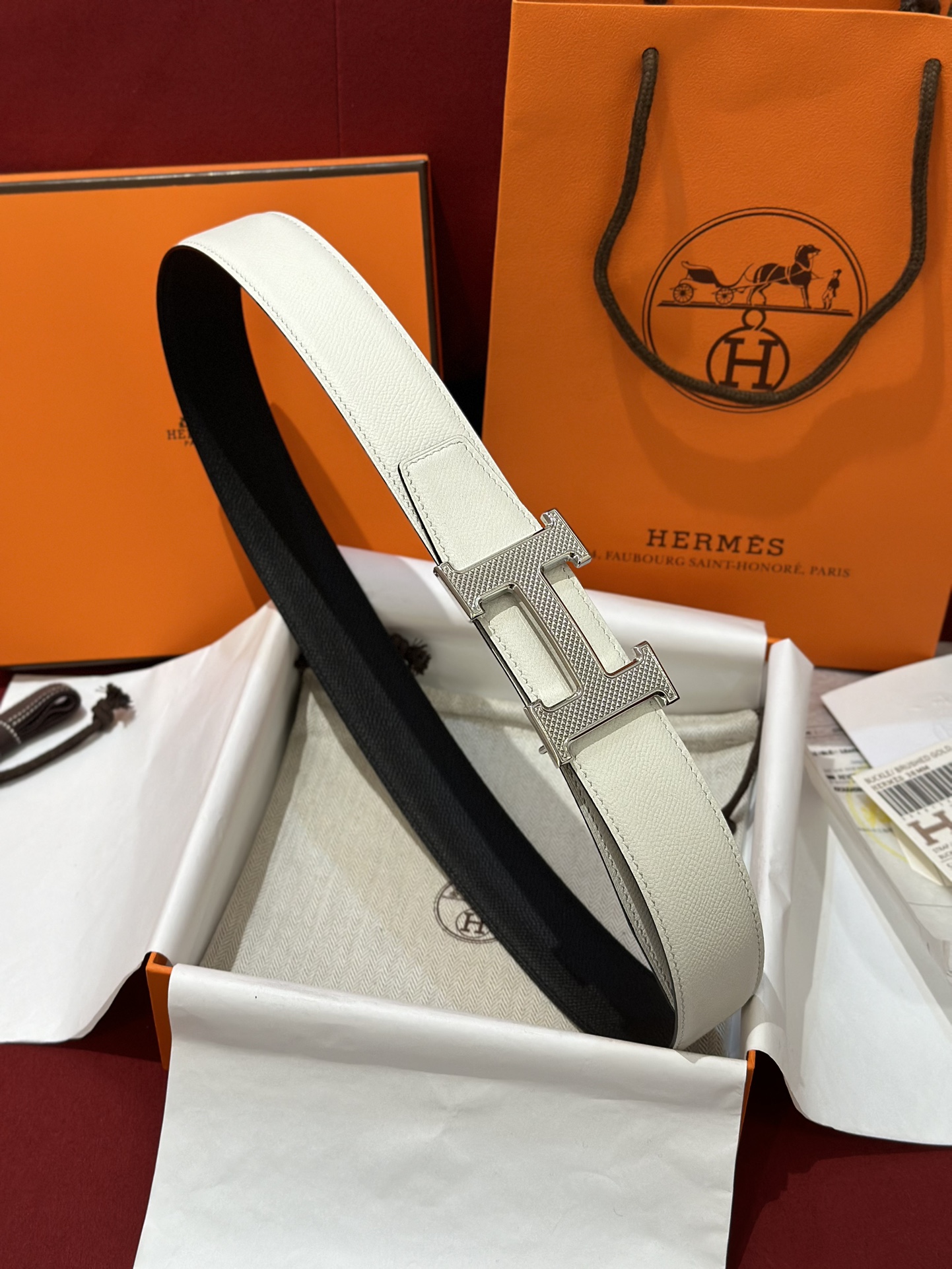에르메스 Hermes Guillochee 벨트 32mm / 38mm