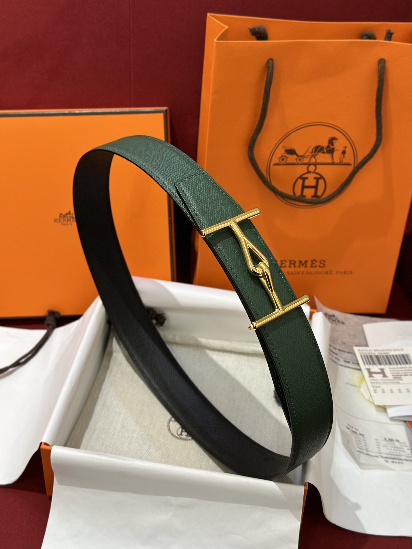 에르메스 Hermes Jumbo 벨트 32mm 38mm