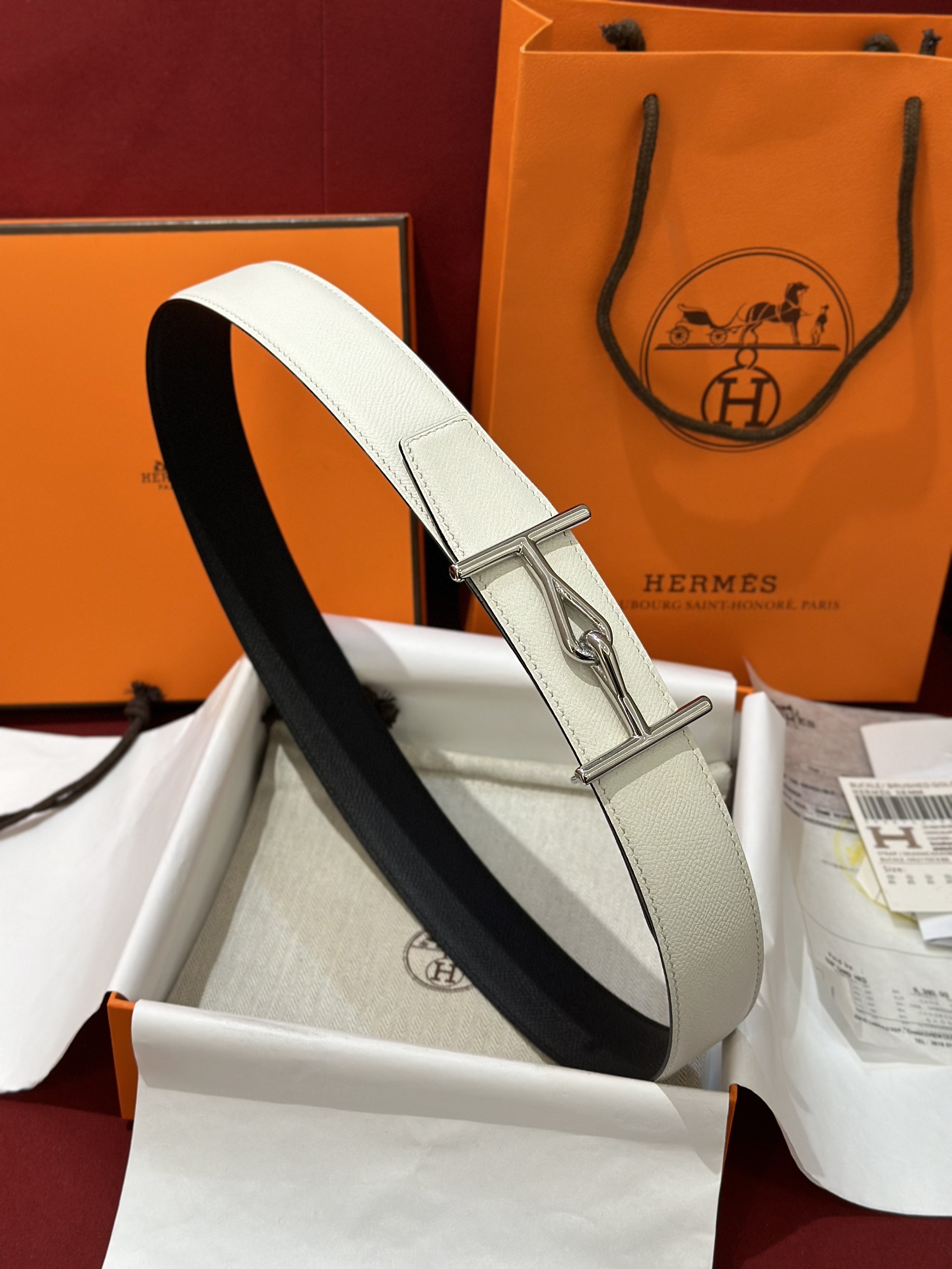 에르메스 Hermes Jumbo 벨트 32mm 38mm