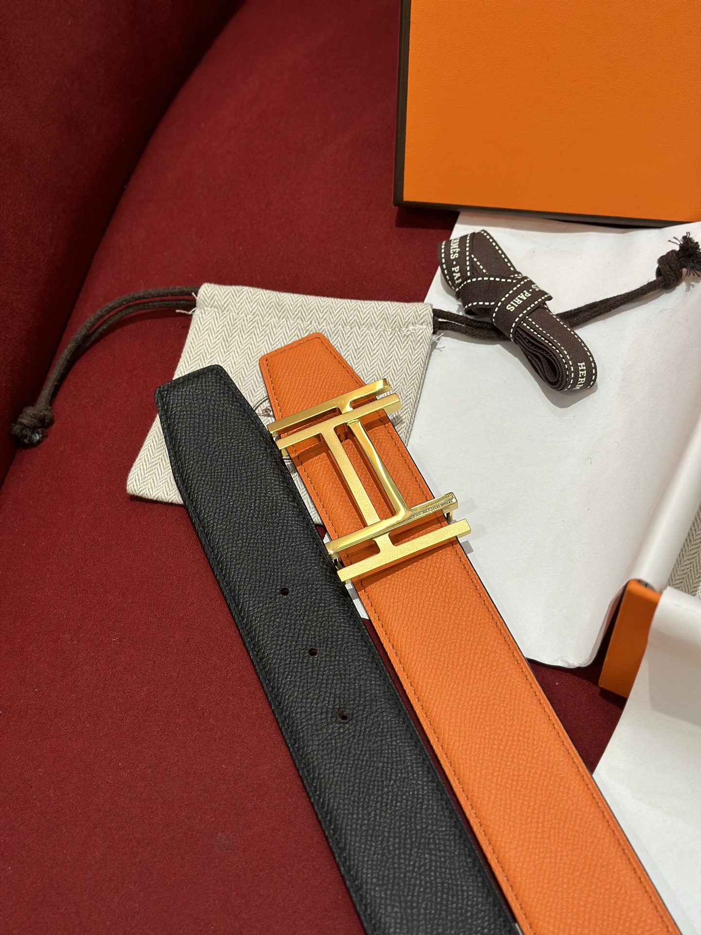 에르메스 Hermes Au Carre 벨트 32mm 38mm