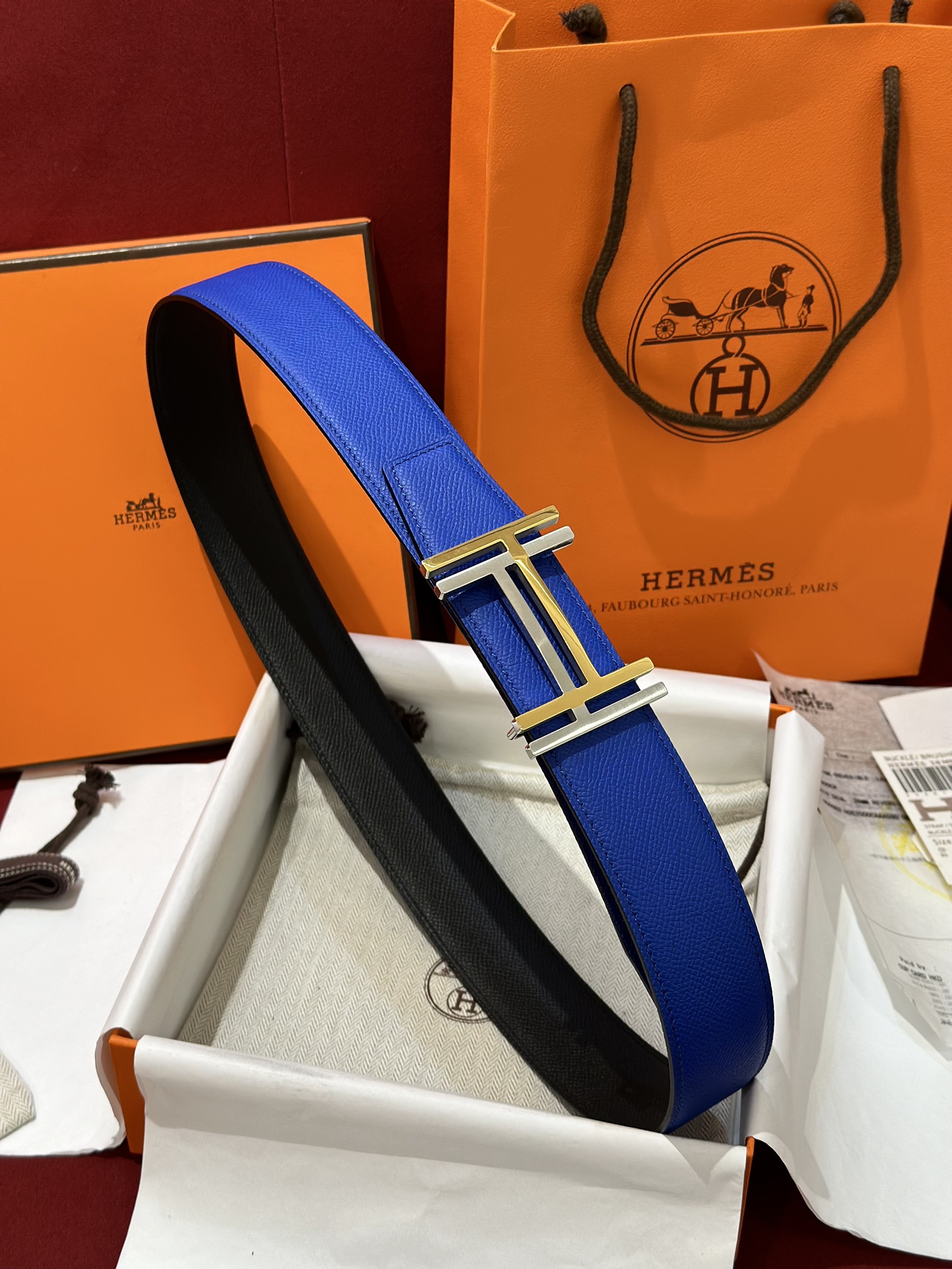 에르메스 Hermes Au Carre 벨트 32mm 38mm
