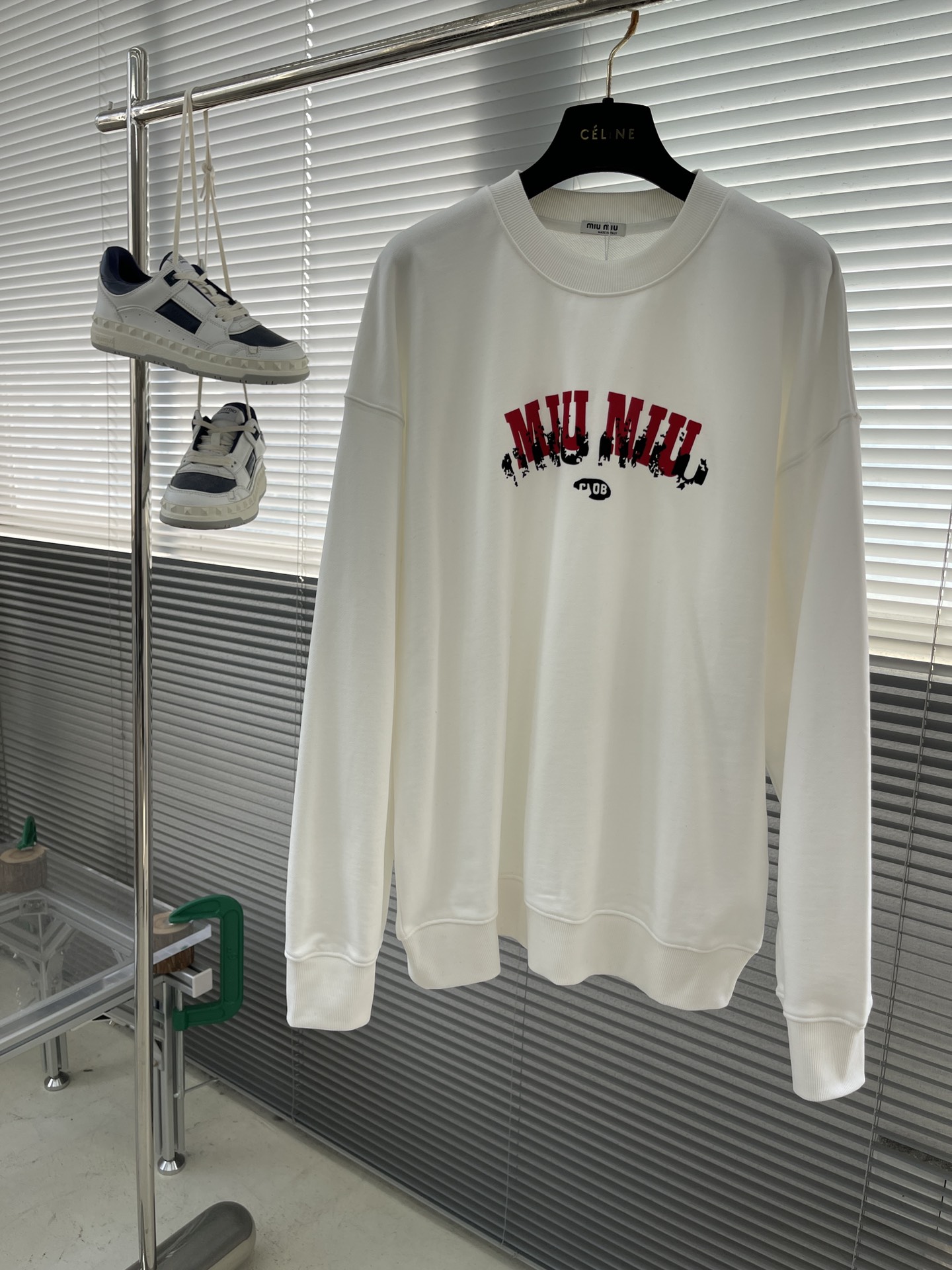 미우 미우 Miu Miu 라운드 맨투맨