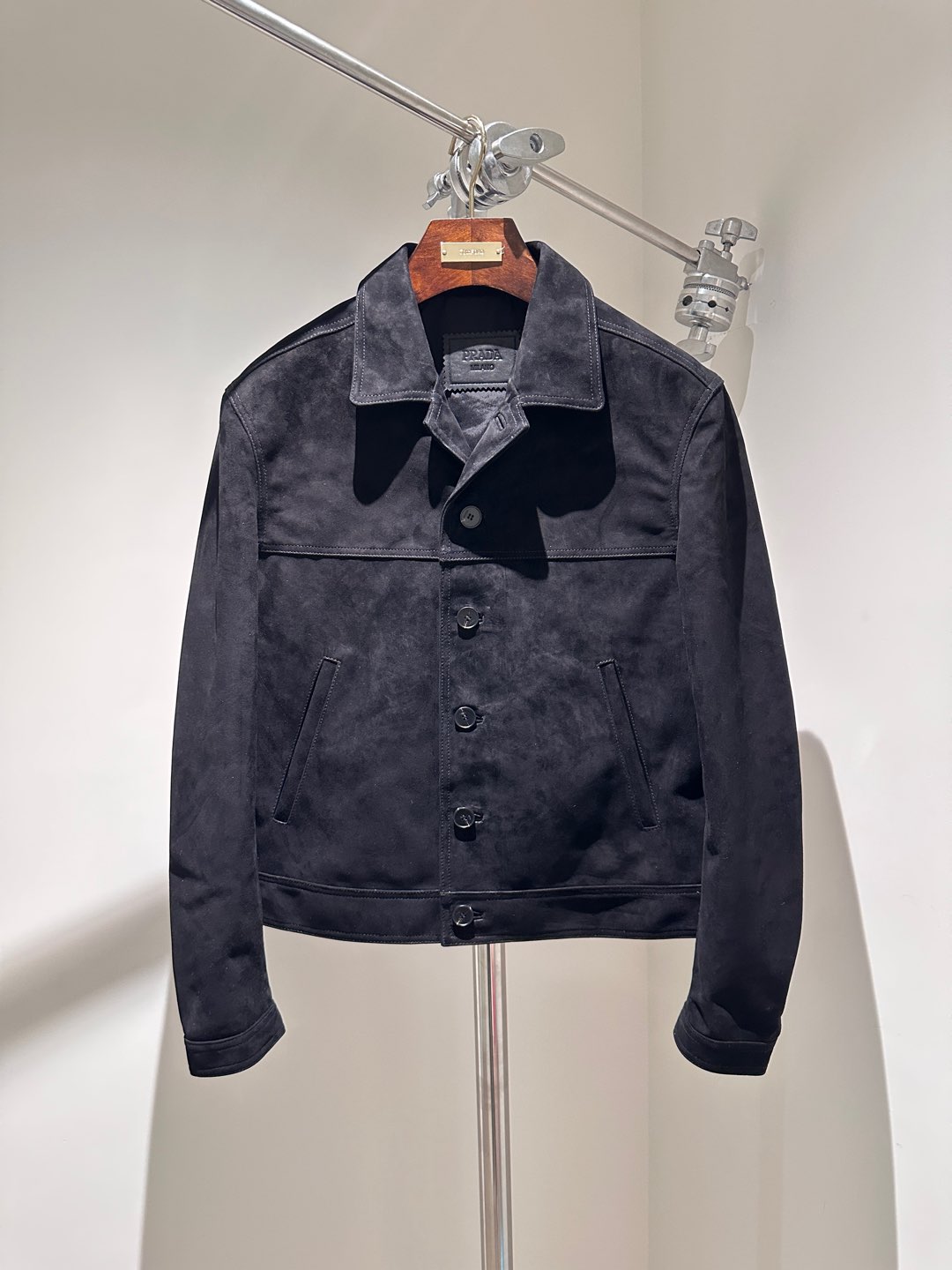 프라다 Prada 레더 재킷
