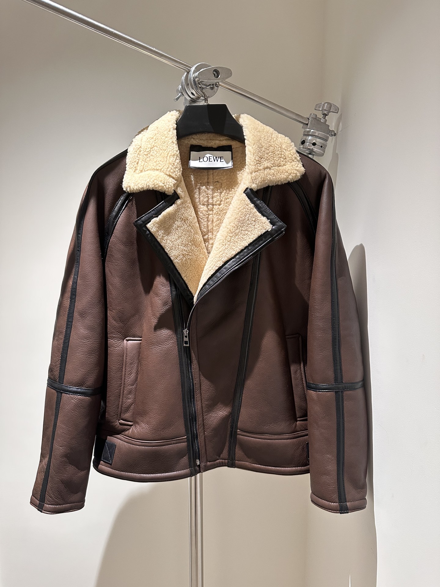로에베 LOEWE 레더 재킷