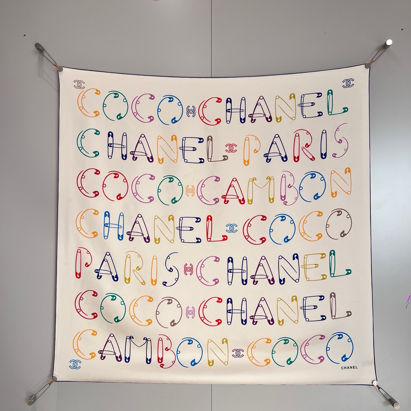 샤넬 CHANEL 스카프 90×90CM