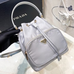 프라다 Prada 1BH038 Quilt 버킷 백 23CM