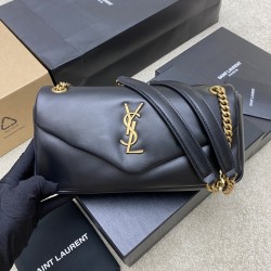 생로랑 Saint laurent/YSL 734153 Calypso in Lambskin Black 26CM