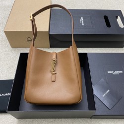 생로랑 Saint laurent/YSL 713938 Le 5 À 7 Supple Small In Grained Leather Fox 23cm
