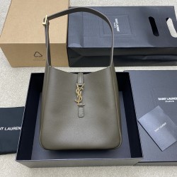 생로랑 Saint laurent/YSL 713938 Small Le 5 A 7 Supple Shoulder Bag 23cm