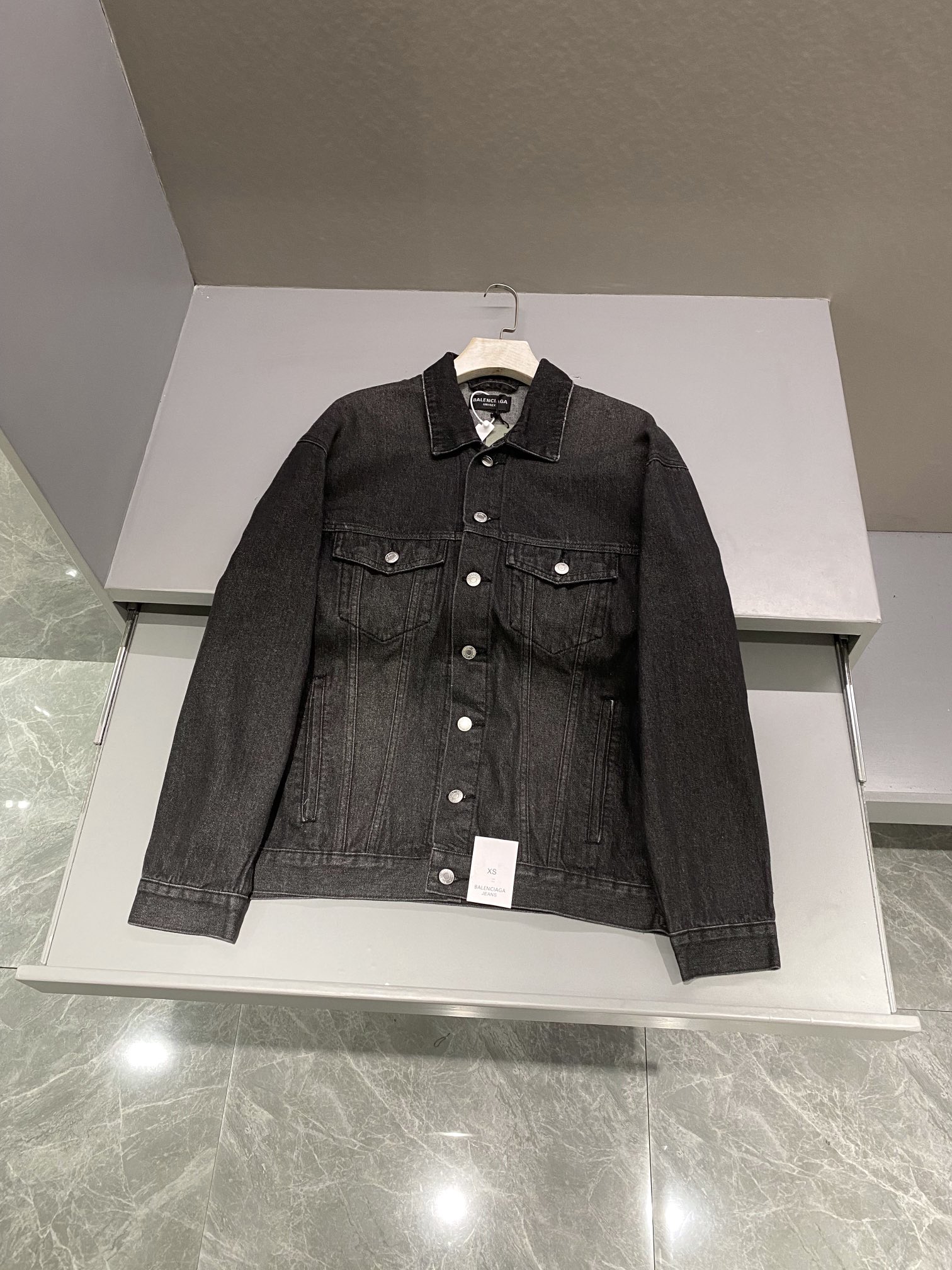 발렌시아가 Balenciaga 데님 재킷