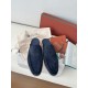 로로 피아나 Loro Piana Babouche Walk Loafers Suede FAM3488