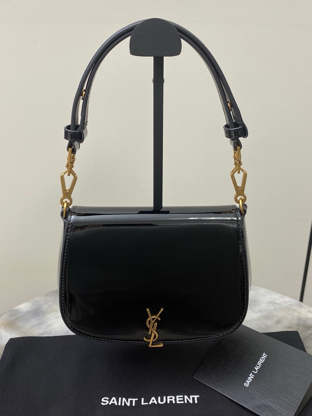 생로랑 Saint laurent/YSL 800846 Voltaire Top Handle Bag Black
