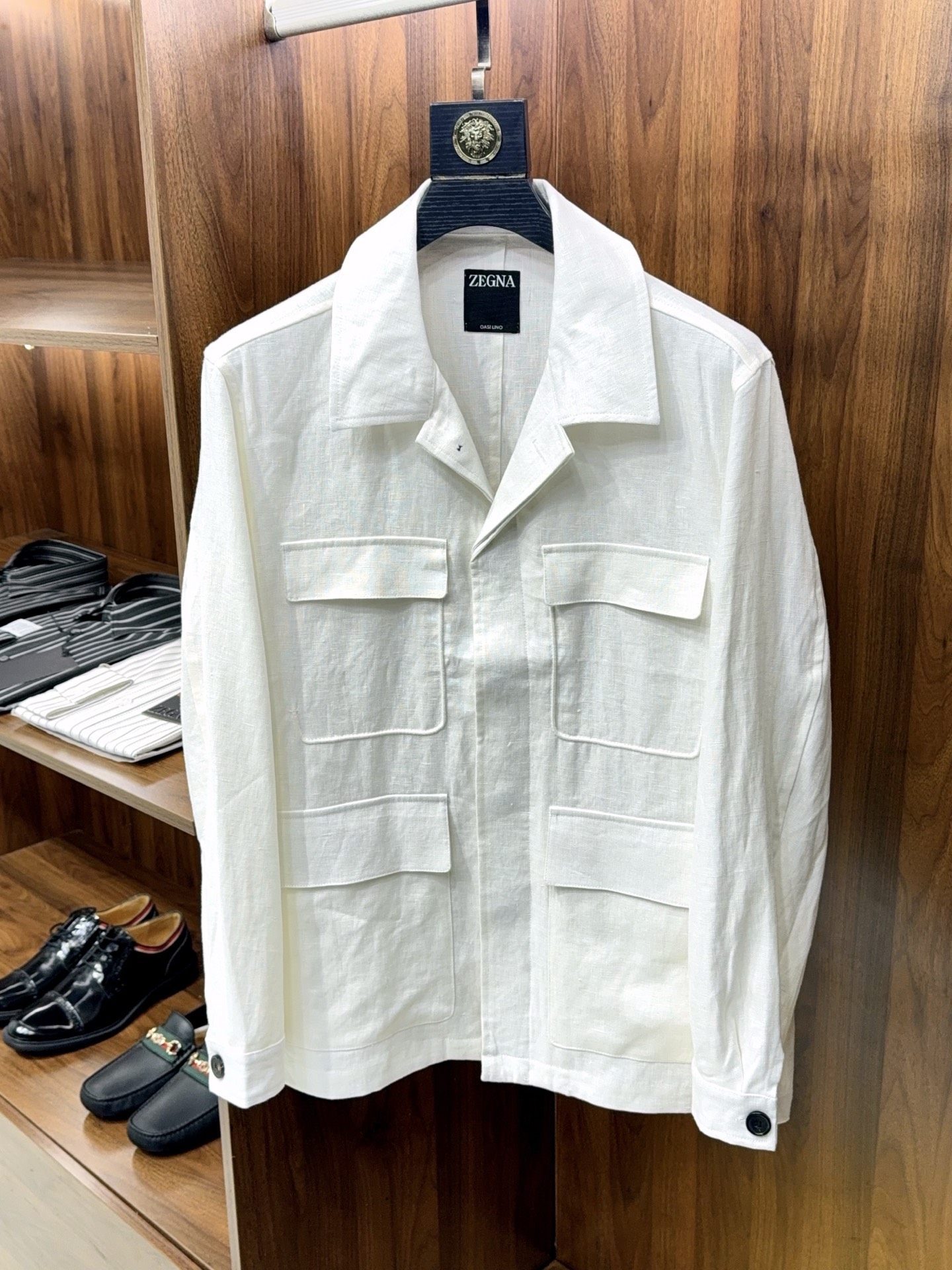 제냐 Zegna 긴팔 셔츠