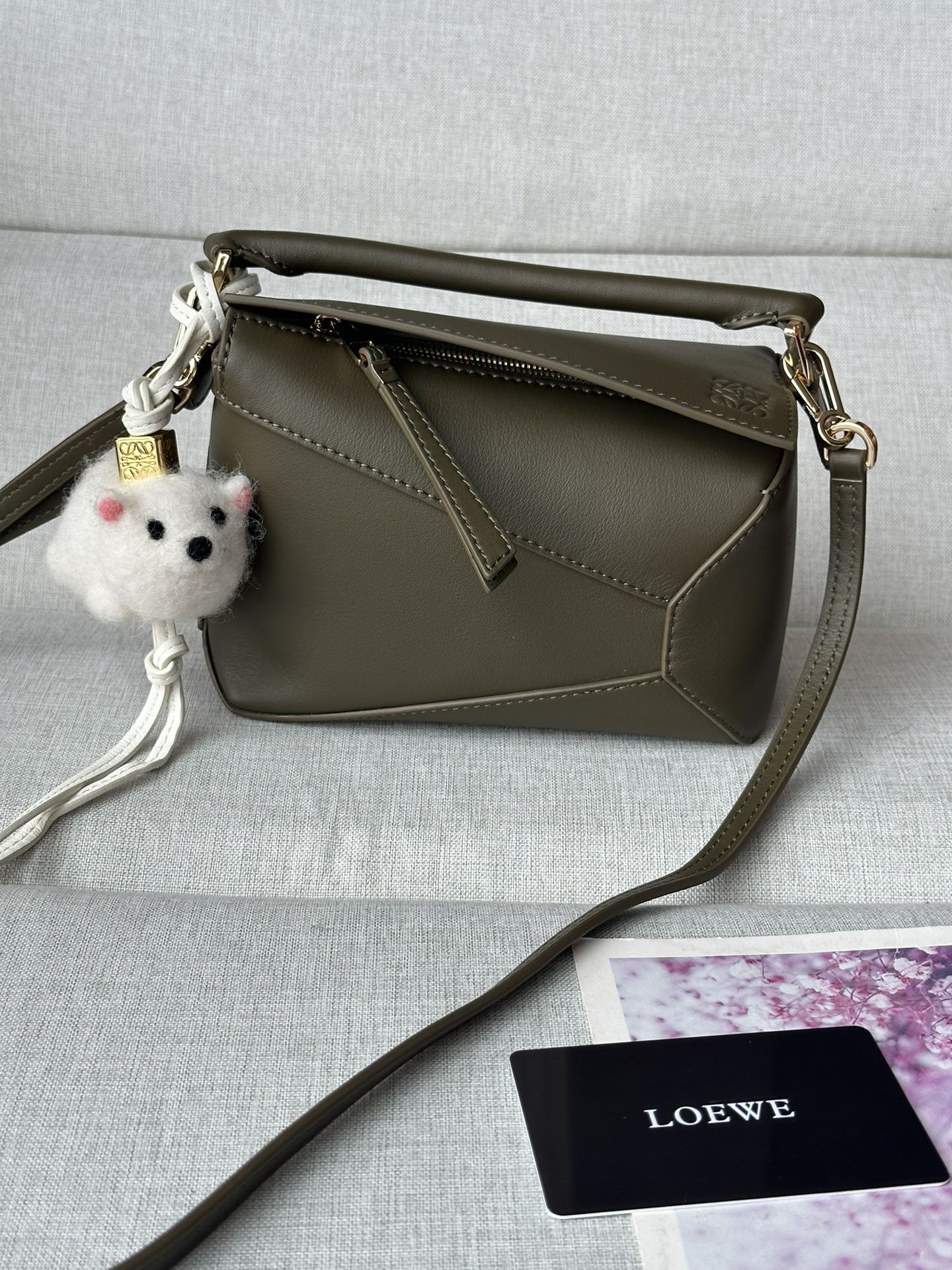 로에베 Loewe 3000B mini puzzle Bag 18cm