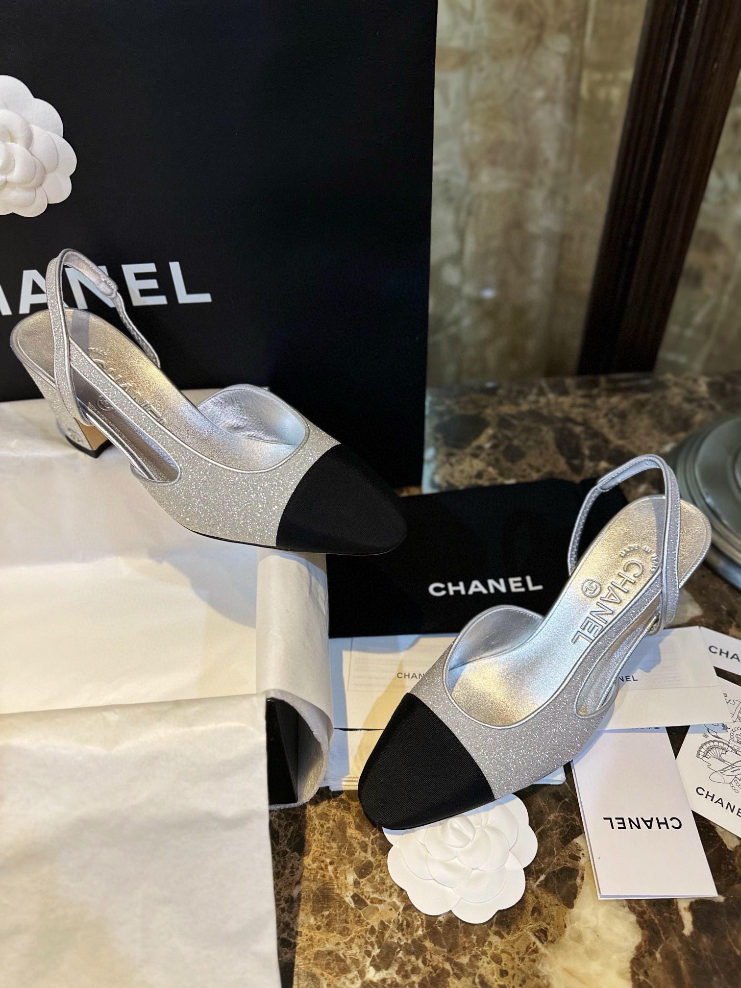 샤넬 CHANEL 하이힐