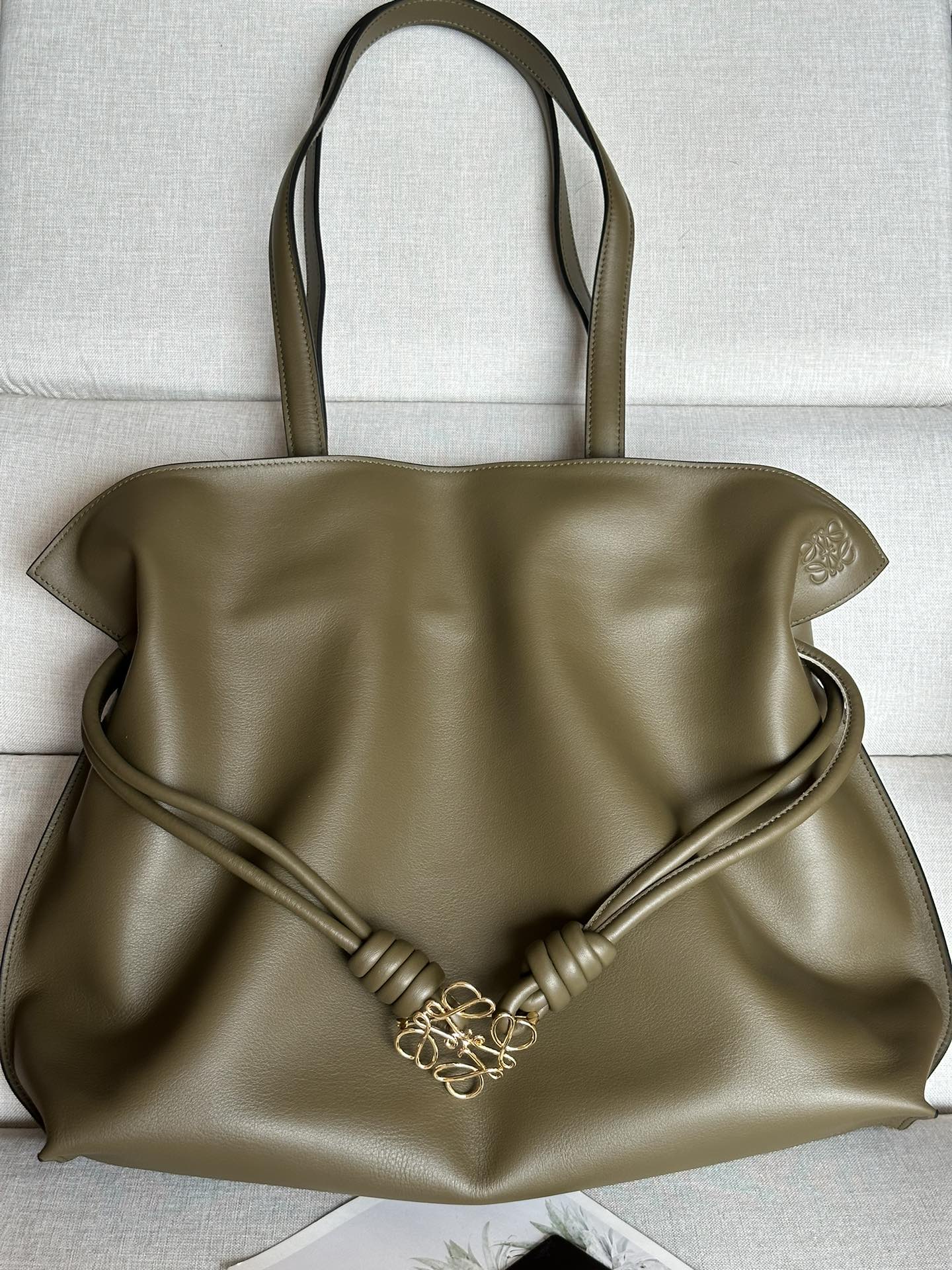 로에베 Loewe Flamenco 11049 클러치 38cm