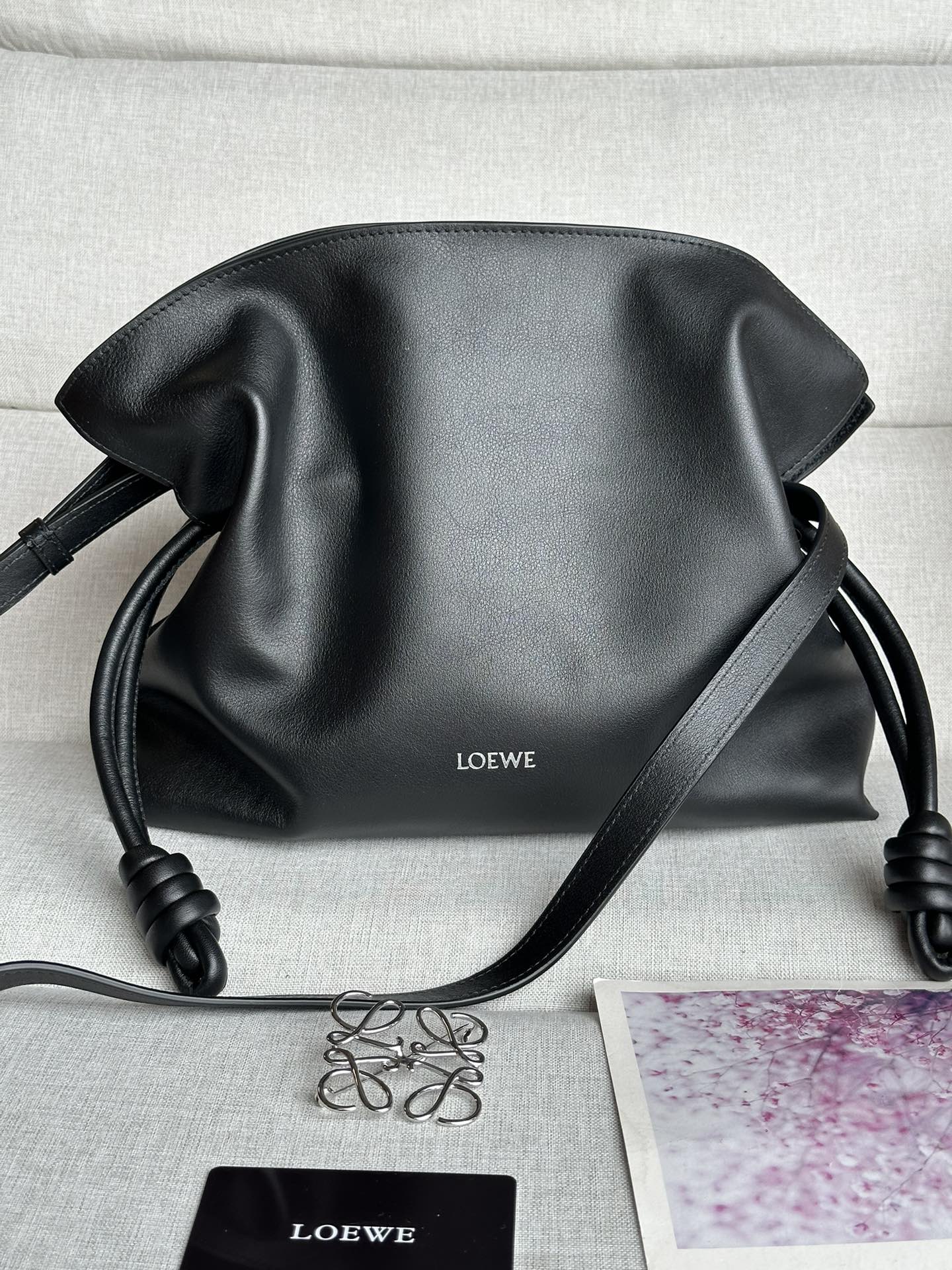 로에베 Loewe Flamenco 11050A 클러치 30cm