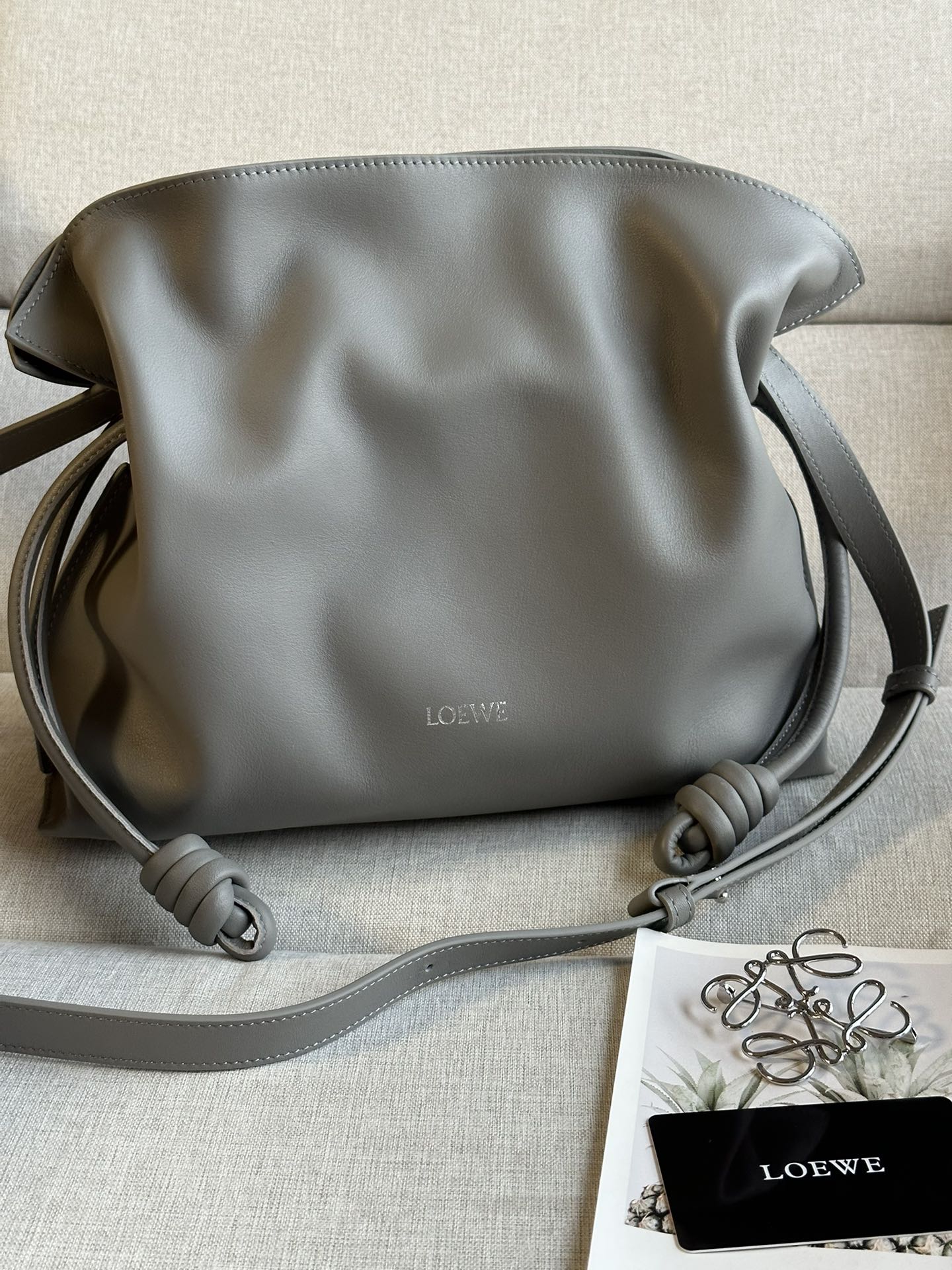 로에베 Loewe Flamenco 11050A 클러치 30cm