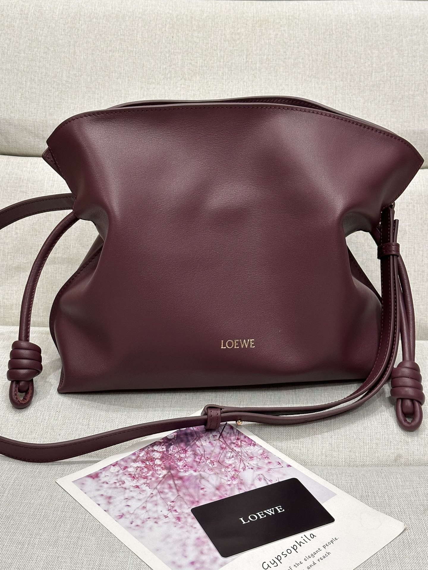 로에베 Loewe Flamenco 11050A 클러치 30cm
