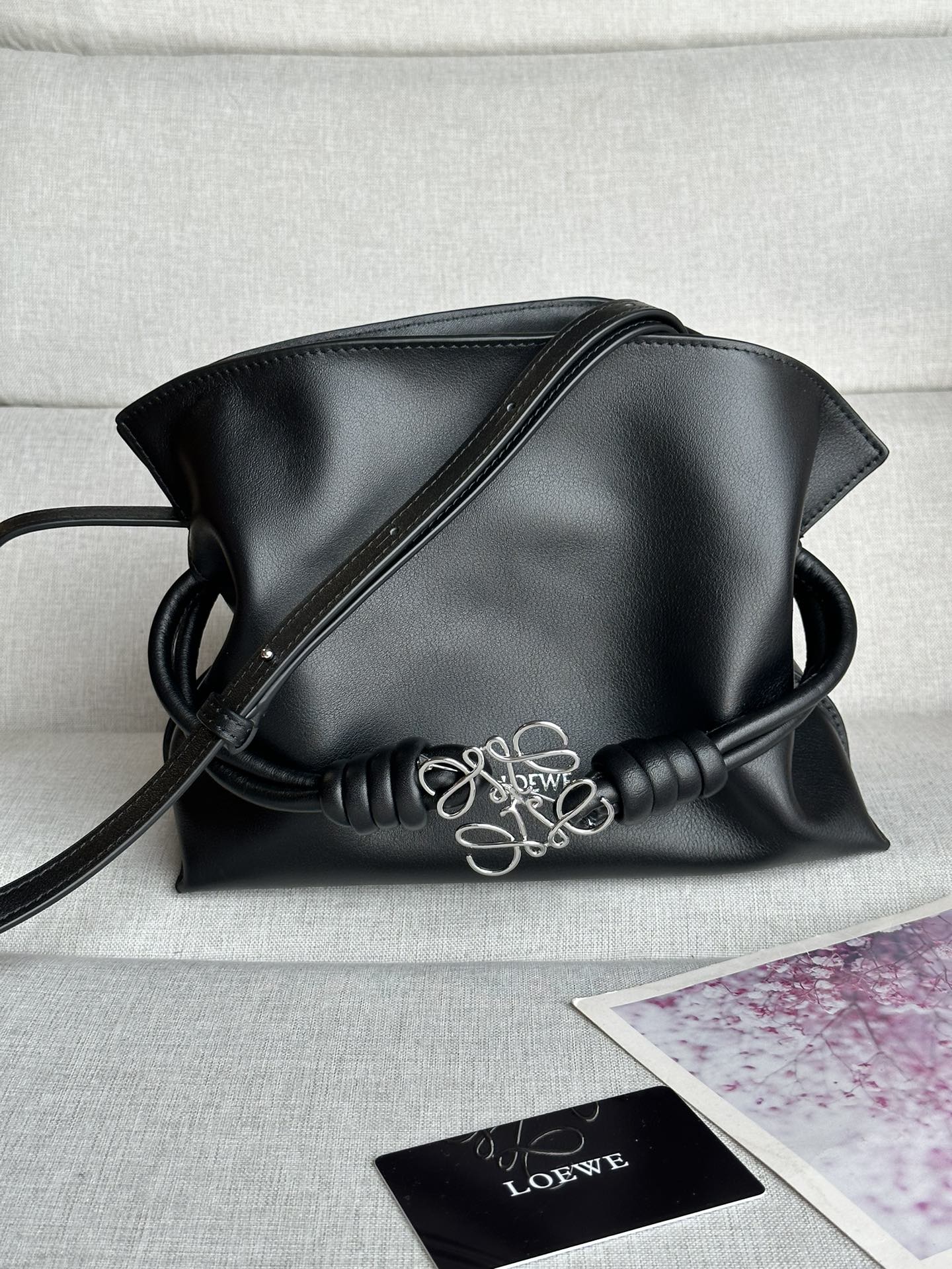 로에베 Loewe Flamenco 11050S 클러치 23.9cm