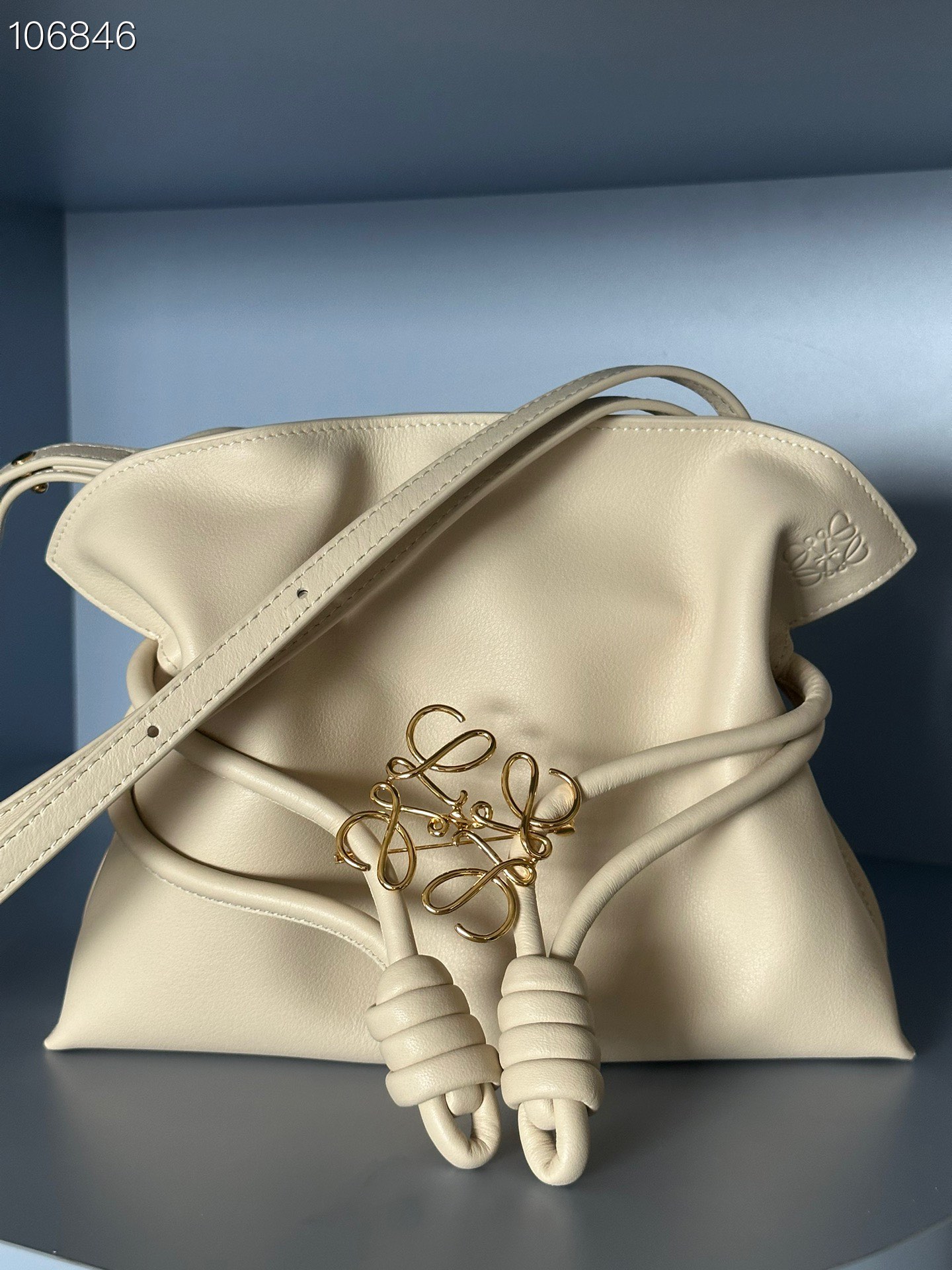 로에베 Loewe Mini Flamenco 11046S 클러치 23cm