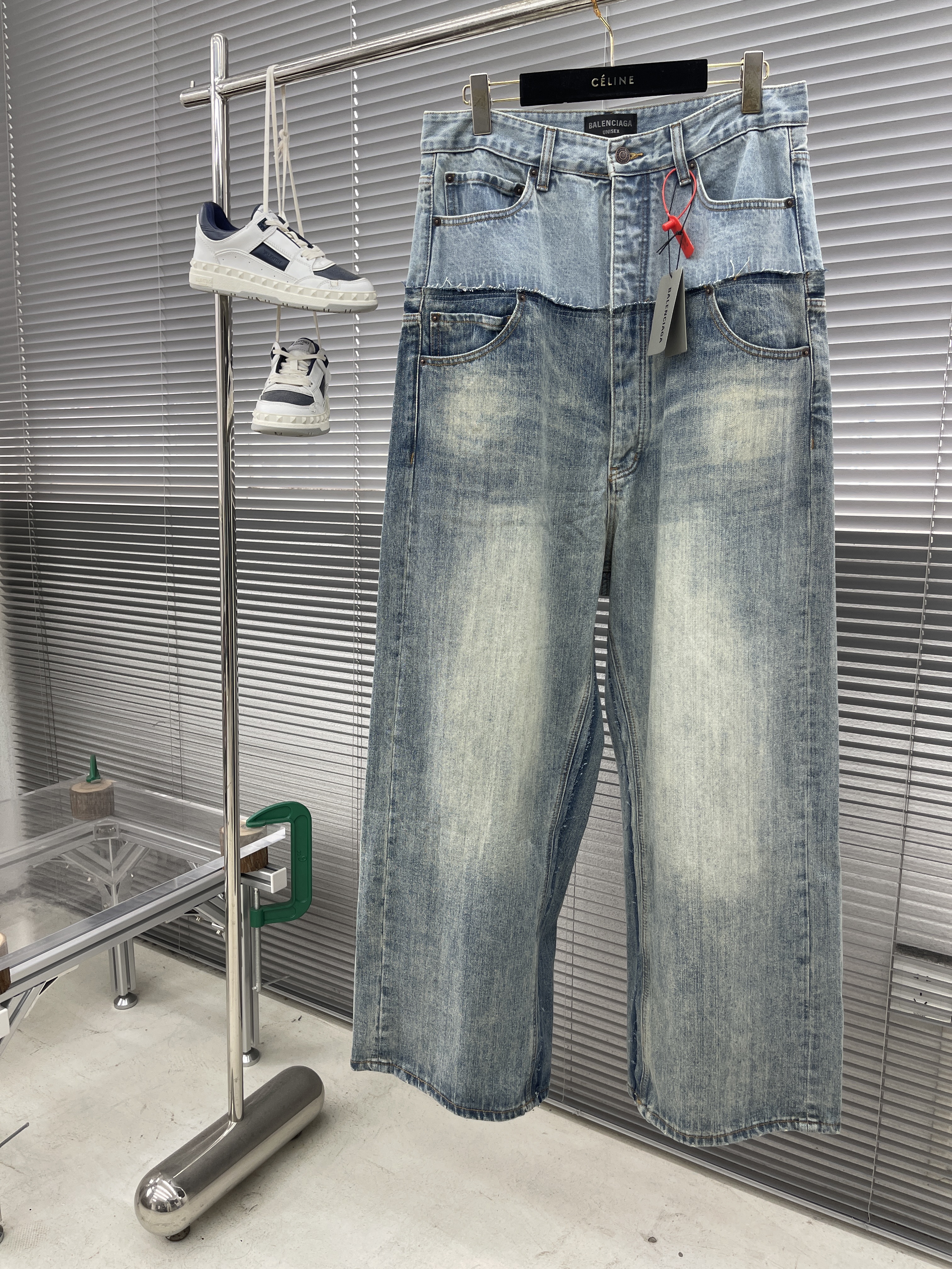 설계사 Balenciaga 청바지