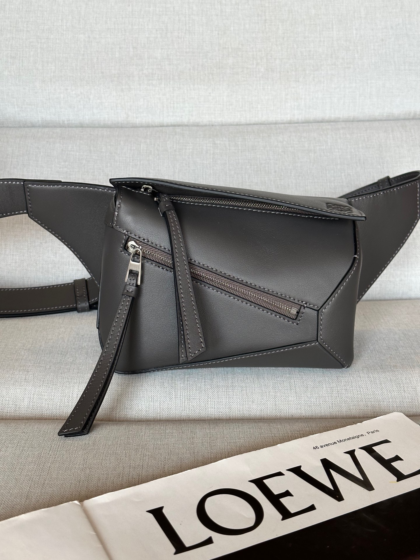 로에베 Loewe 6004 Mini Puzzle 벨트 백 17.5cm