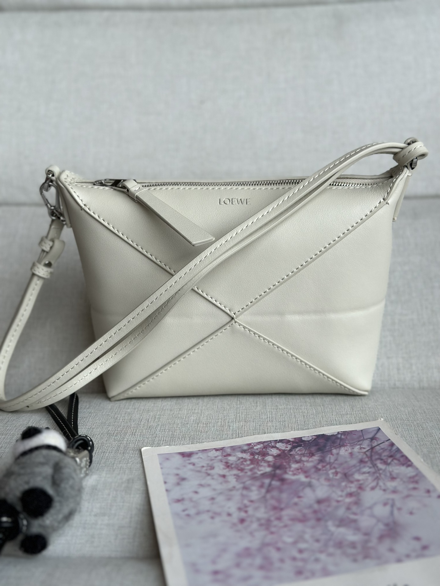 로에베 Loewe 9711 Puzzle Fold pouch Bag 23cm